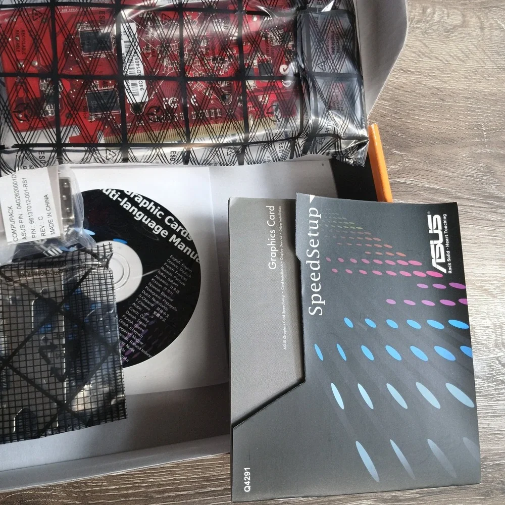 ASUS EAH3450/HTP/256M Radeon HD 3450 256MB‎ GDDR2 Graphics Card ZB